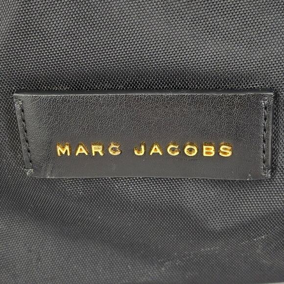 MARC JACOBS Nylon Varsity Mini Backpack, Black - Chic and Compact - Picture 11 of 16